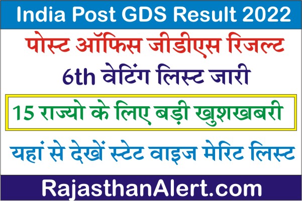 India Post GDS Result 2022 6 