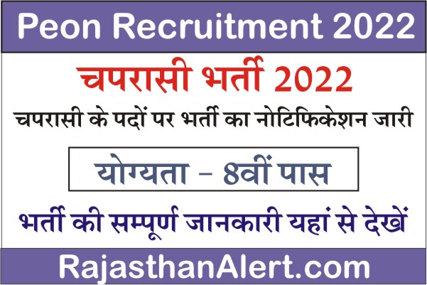 Peon Recruitment Notification 2022, Peon Bharti 2022, How To Apply Maharashtra Peon Recruitment Notification 2022, Official Notification, Apply Online Form, Important Links, Date, Selection Process, Application Fees, Education Qualification